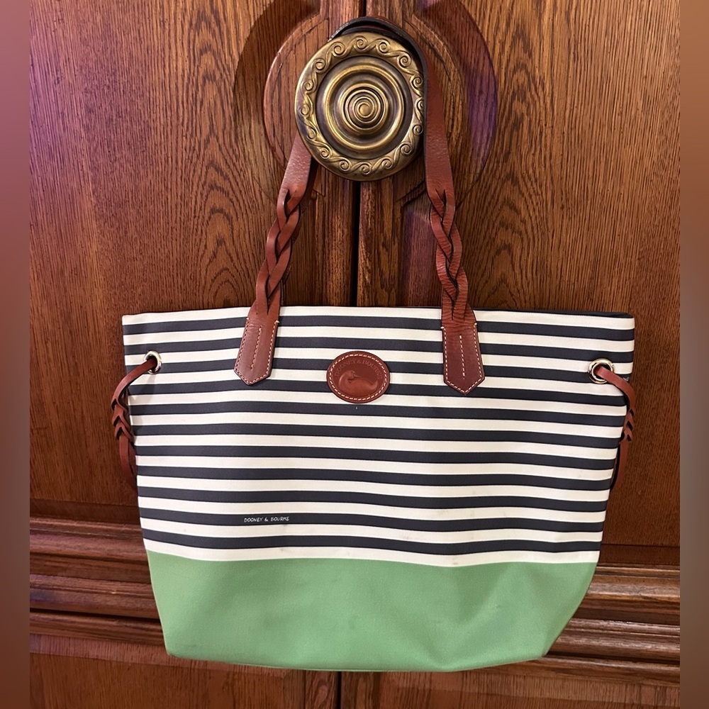 Dooney and Bourke Sullivan Tote Nylon and Leather